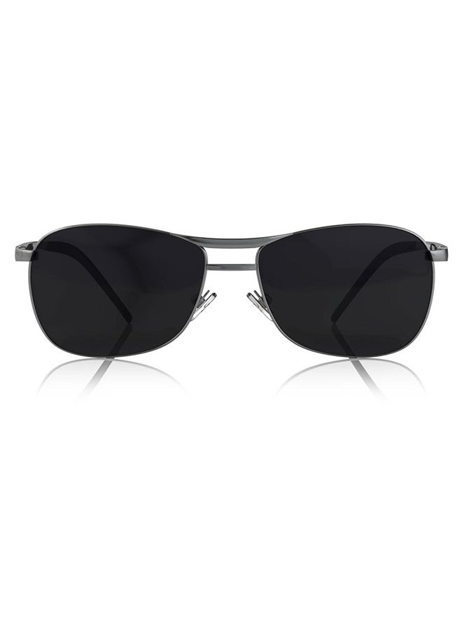 Men's Square Frame UV Protected Sunglasses M032BK2