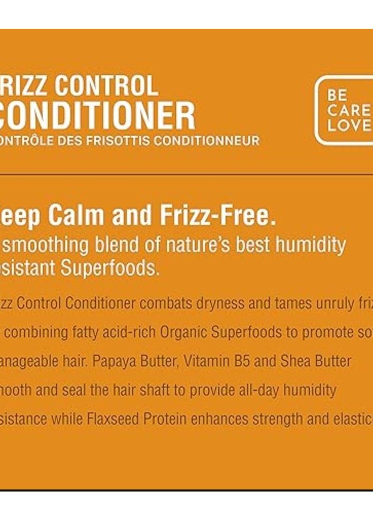 SuperFoods Frizz Control Conditioner Papaya Butter 355ml