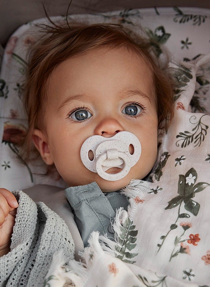 Elodie Details - Bamboo Pacifier Silicone - Lily White