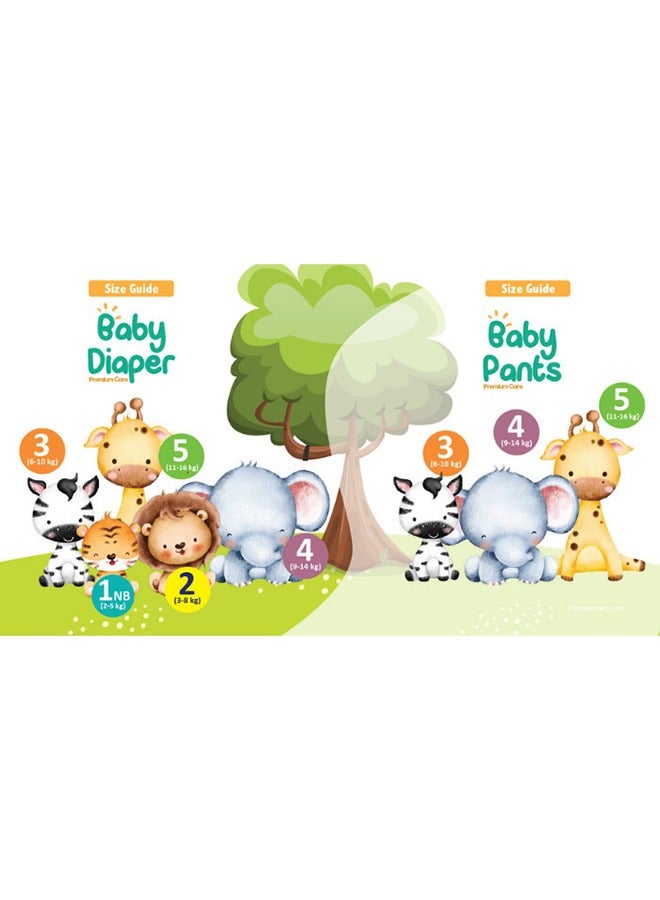 Baby Diaper Pants Size 5, Extra Large, 11-16Kg,  38 Counts