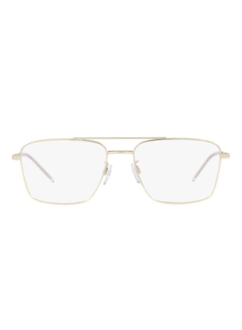 Men's Rectangular Eyeglass Frame - EA1132 3002 55 - Lens Size: 55 Mm