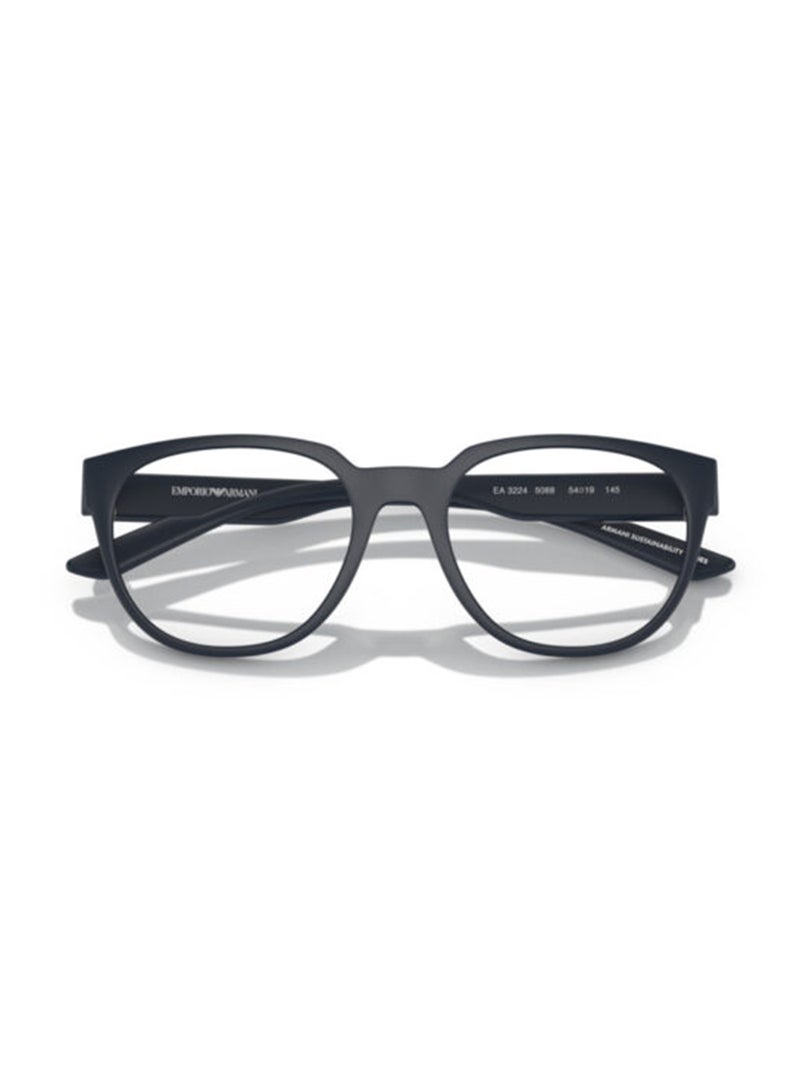 Men's Wayfarer Eyeglass Frame - EA3224 5088 52 - Lens Size: 52 Mm