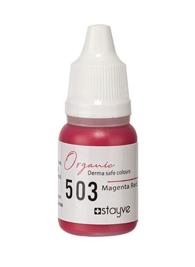 503 Magenta Red Organic Lip Pigment 10ml SMR503
