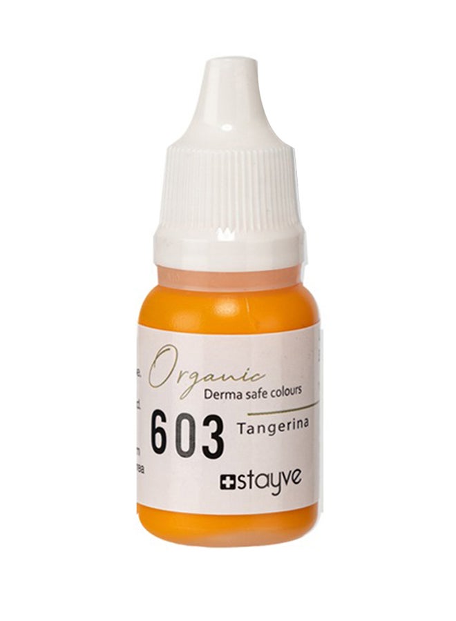 603 Tangerina Organic Correction Pigment 10ml STC603