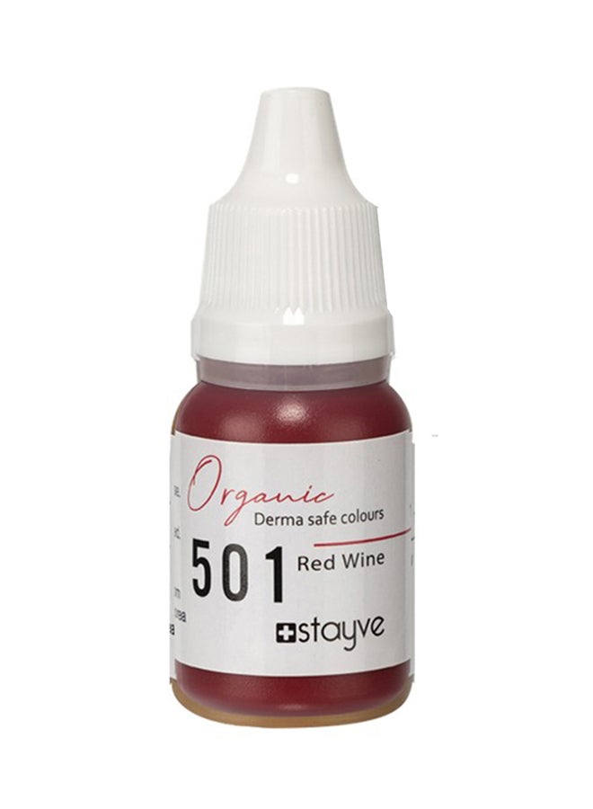 501 Red Wine Organic Lip Pigment 10ml SRW501