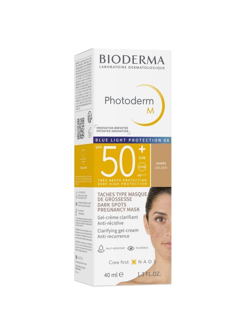 Photoderm M Spf50+ Brown Tint, Sunscreen For Melasma 40ml