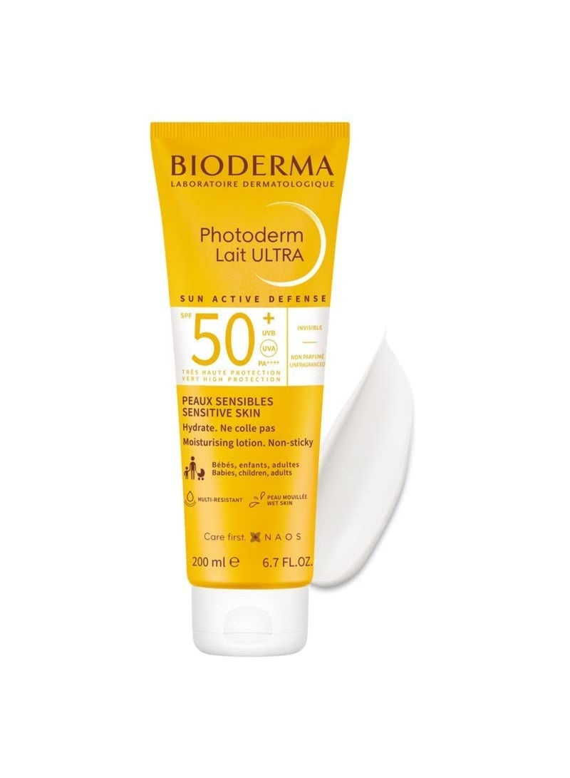 Photoderm Max Lait Famille Spf 50+ Family Sunscreen Milk 200ml