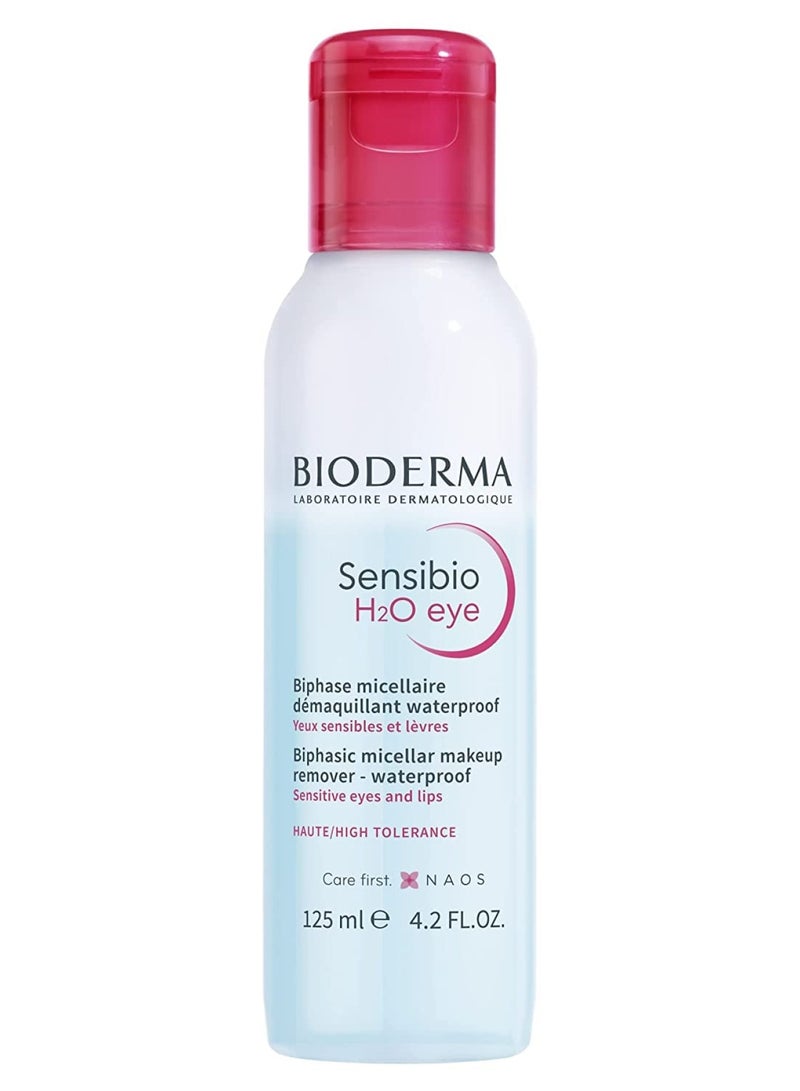 Sensibio H2O Eyes And Lips Waterproof Biphasic Micellar Makeup Remover 125ml