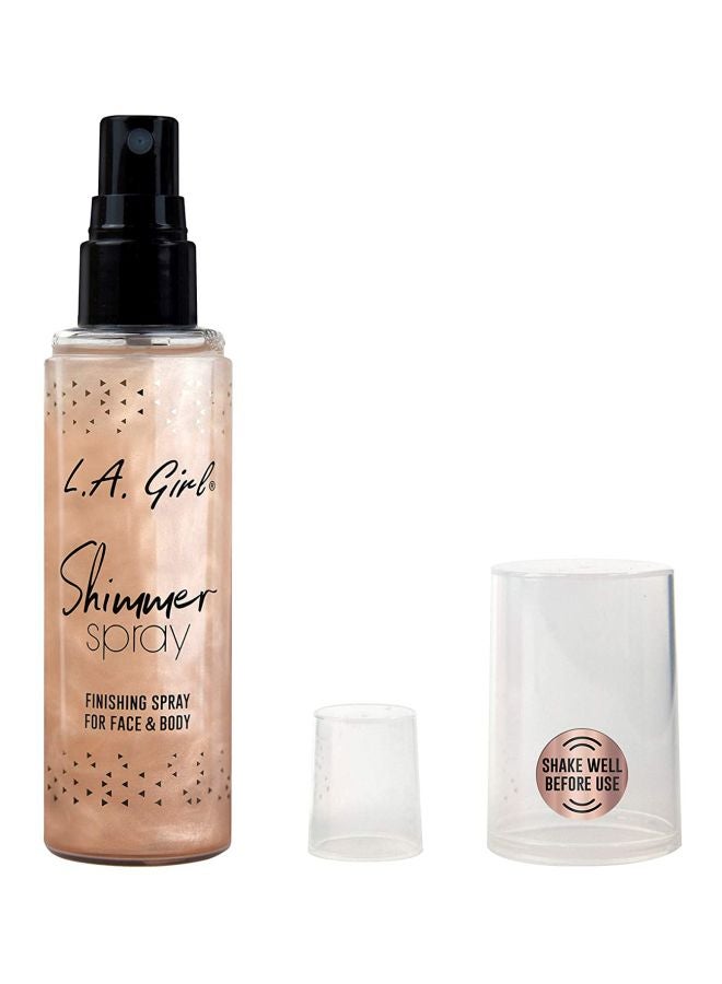 Makeup Shimmer Spray Rose Gold