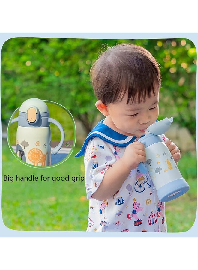 Stainless Steel Vacuum Bottle 0.32L Blue