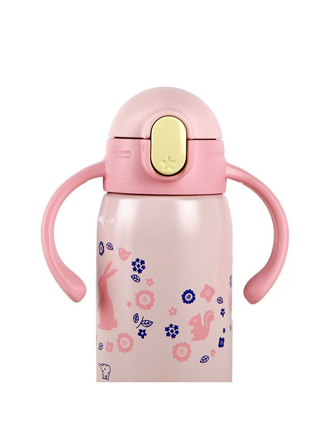 Stainless Steel Vacuum Bottle 0.32L Pink