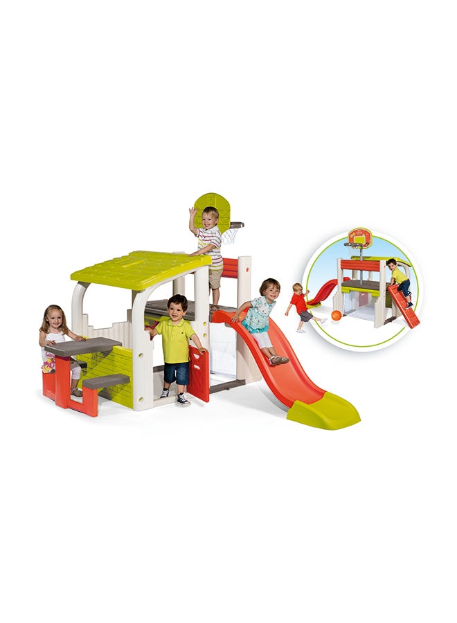 Fun Centre Play Set With Slide 284x 203x 176cm