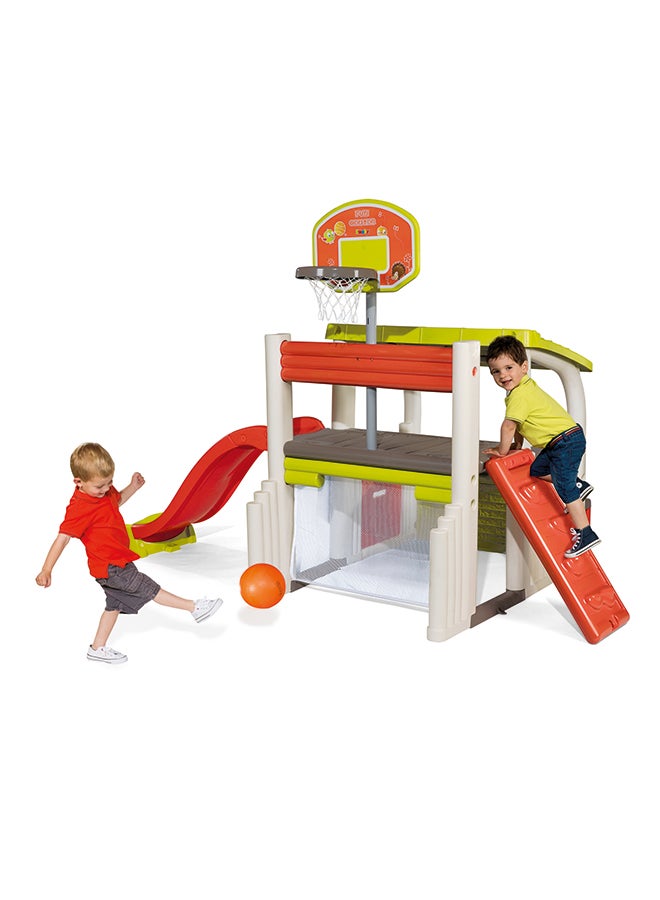 Fun Centre Play Set With Slide 284x 203x 176cm