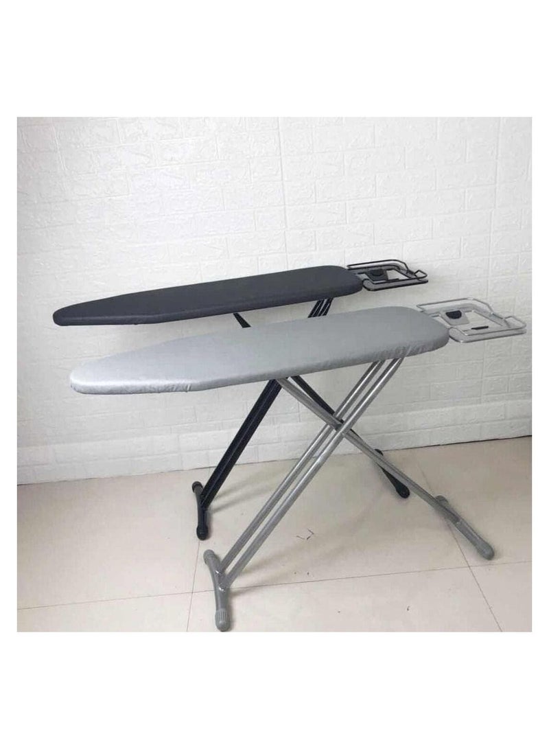 VIO Multi-Function Large Ironing Table, Fold-Up Ironing Board with Press Holder, Removable Premium Cover and Foam Pad, Foldable & Height Adjustable