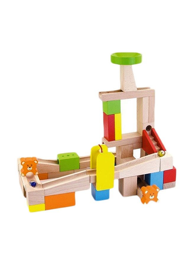 49-Piece Wooden Building Block