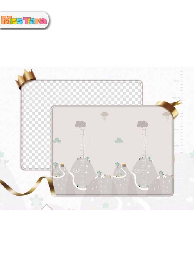 Baby Crawling Mat , 200*180*1 cm Non Toxic Floor Mat,Double-Sided Waterproof Baby Play Mat for Toddler Boy Girl