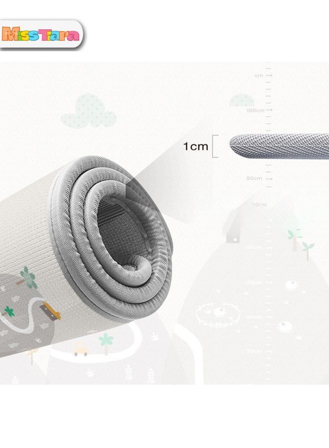 Baby Crawling Mat , 200*180*1 cm Non Toxic Floor Mat,Double-Sided Waterproof Baby Play Mat for Toddler Boy Girl