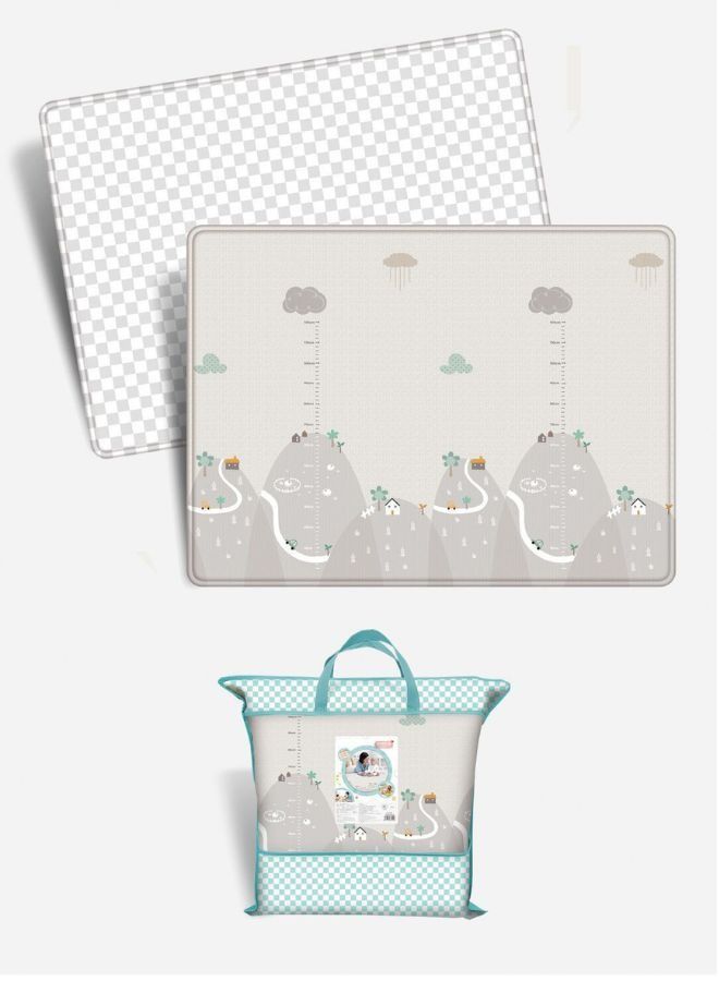 Baby Crawling Mat , 200*180*1 cm Non Toxic Floor Mat,Double-Sided Waterproof Baby Play Mat for Toddler Boy Girl