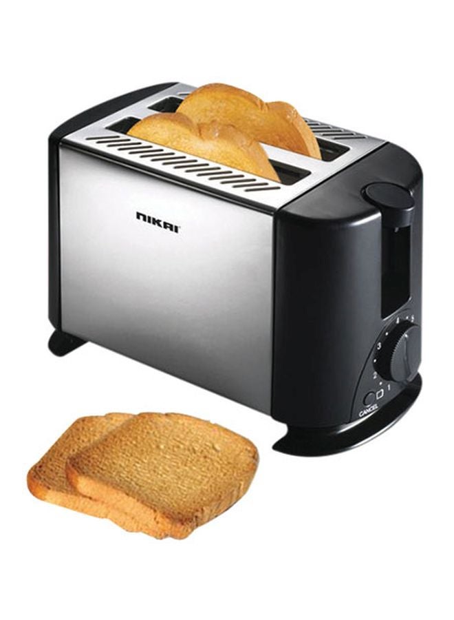 Piortable 2-Slice Toaster 750 W NBT555S Silver/Black