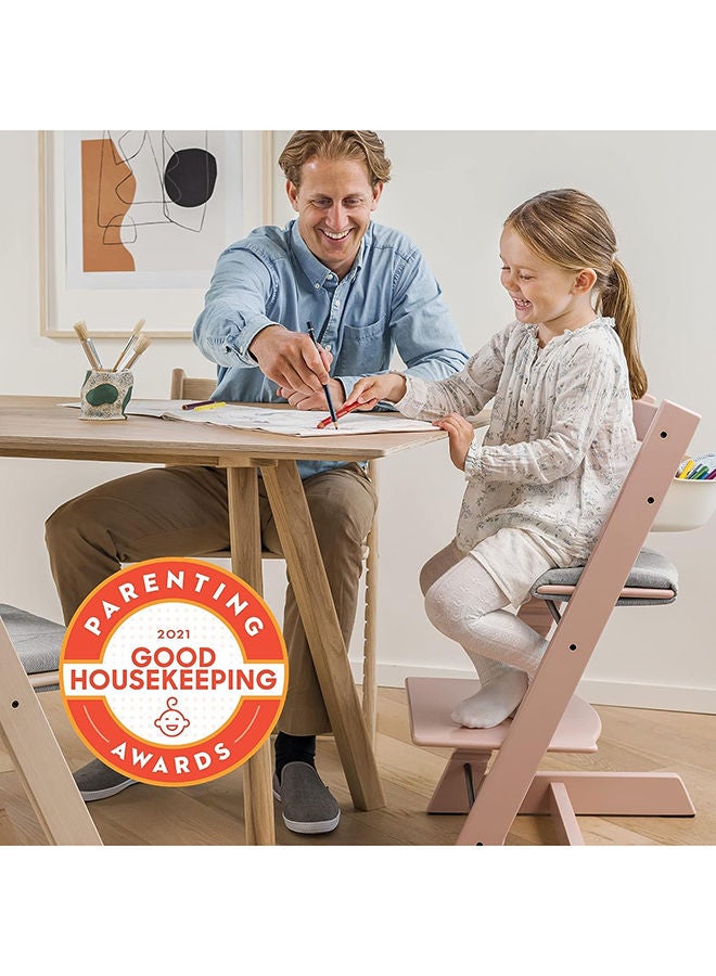 Tripp Trapp Chair Adjustable, Convertible Baby High Chair For Toddlers , Children And Adults Convenient, Comfortable And Ergonomic Classic Design Storm Grey