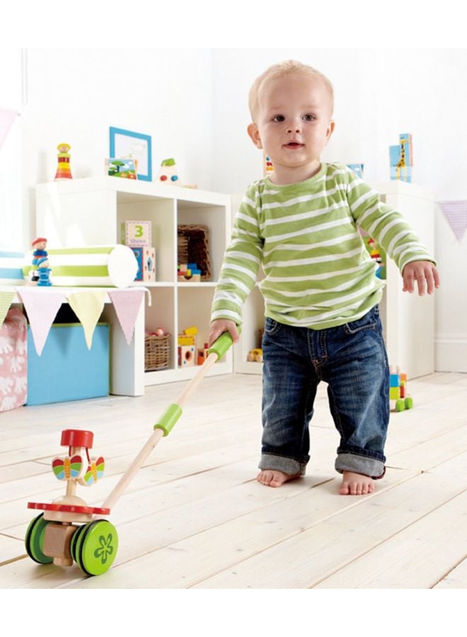 Dancing Butterflies Push And Pull Toy 56.49x14.81x16.1cm