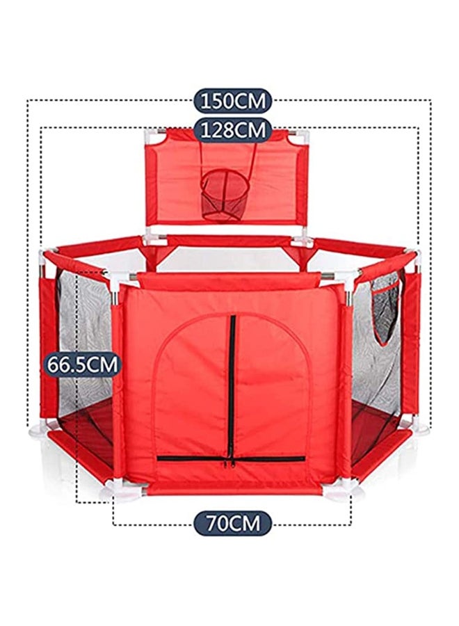 Portable Playpen Tent Play Yard 150x150x66.5cm