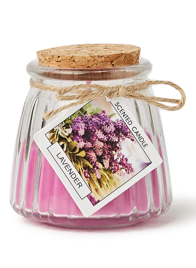 12-Piece Luxury Jar Scented Candle Set Purple/White 7 x 5.5cm