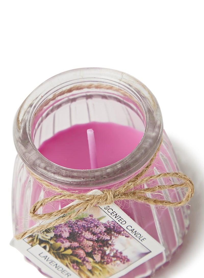 12-Piece Luxury Jar Scented Candle Set Purple/White 7 x 5.5cm