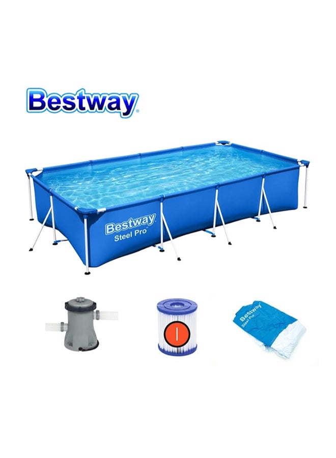Family Splash Frame Pool Set( Filter Pump) 400mx211x81cm 5700l  -26-56424 400x211x81cm