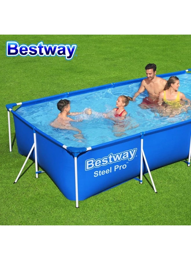 Family Splash Frame Pool Set( Filter Pump) 400mx211x81cm 5700l  -26-56424 400x211x81cm