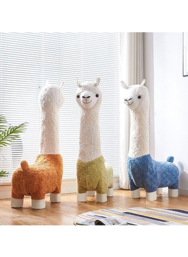 COOLBABY Giant Alpaca With Detachable Wheels Children's Riding Toy Load-Bearing 200KG Suitable For Children Of All Ages