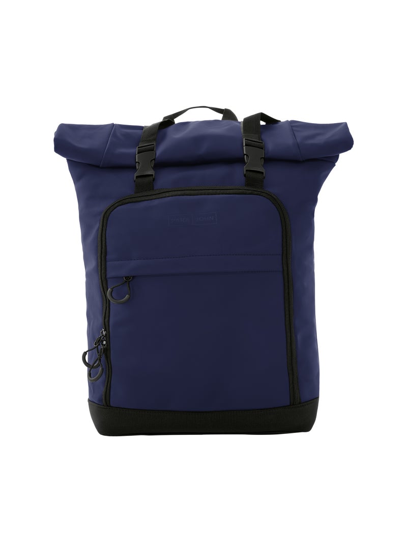 Rolltop Rucksack/Backpack - Waterproof Backpack For Women and Men - Rucksack For Travel and Work (Blue)