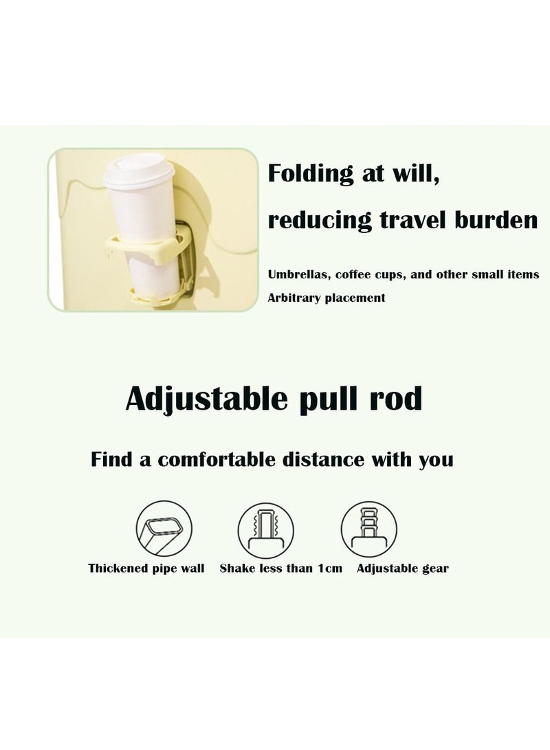 Lce-Cream Luggage, Trolley Bags High-Color Boarding Box Mute Universal Wheel Sturdy Travel Password Box（Pink）
