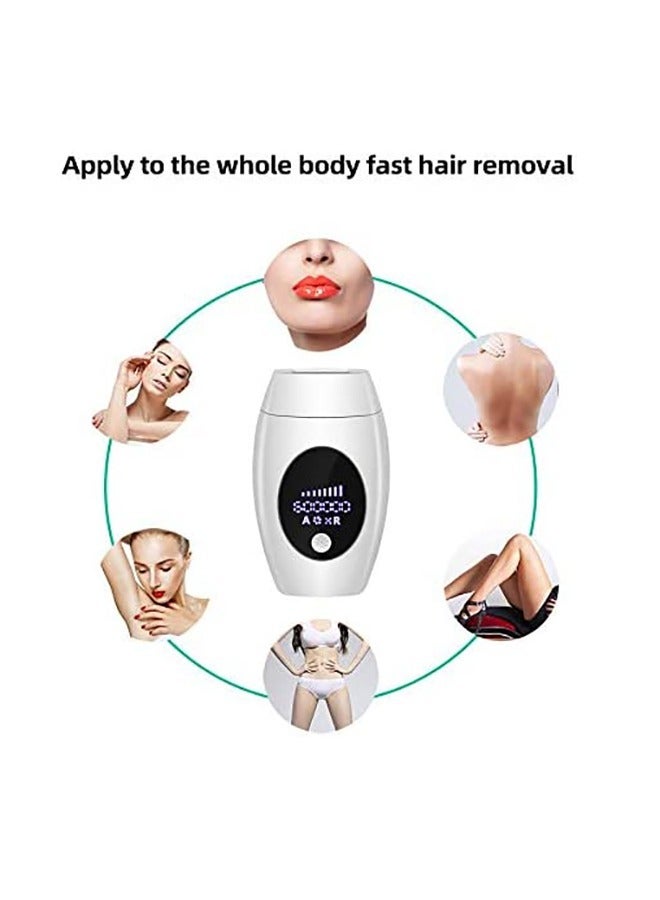 IPL Laser Hair Removal Device Permanent Painless 600,000 Flashes And 8 Energy Levels Facial Body Professional Laser Hair Removal