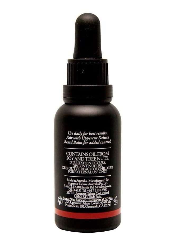 Uppercut Deluxe Conditioning Beard Oil Patchouli and Leather Scent