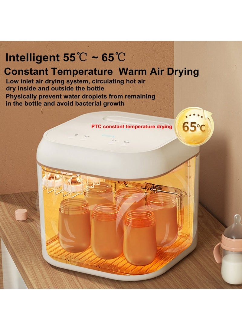 COOLBABY Intelligent Baby Bottle Sterilizer With Drying and UV Disinfection 72h Sterile Protection