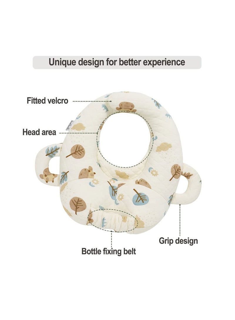 Infant Feeding Pillow Baby Self Feeding Nursing Pillow Portable Anti Vomiting Pillow Baby Bottle Holder Bottle Support Cushion