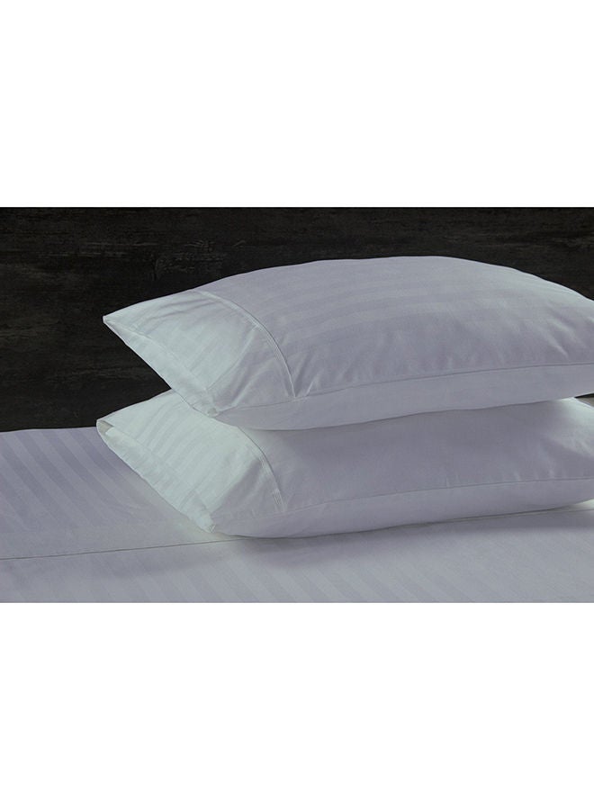 2-Piece Tiffany Pillow Case Set 50x75Cm White