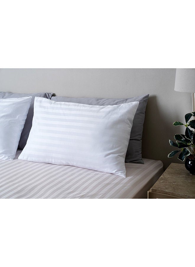 2-Piece Tiffany Pillow Case Set 50x75Cm White