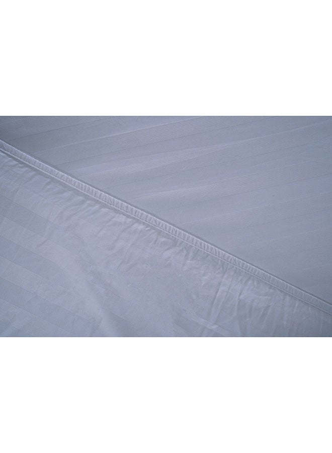 Tiffany Fitted Sheet 180X200+33Cm White