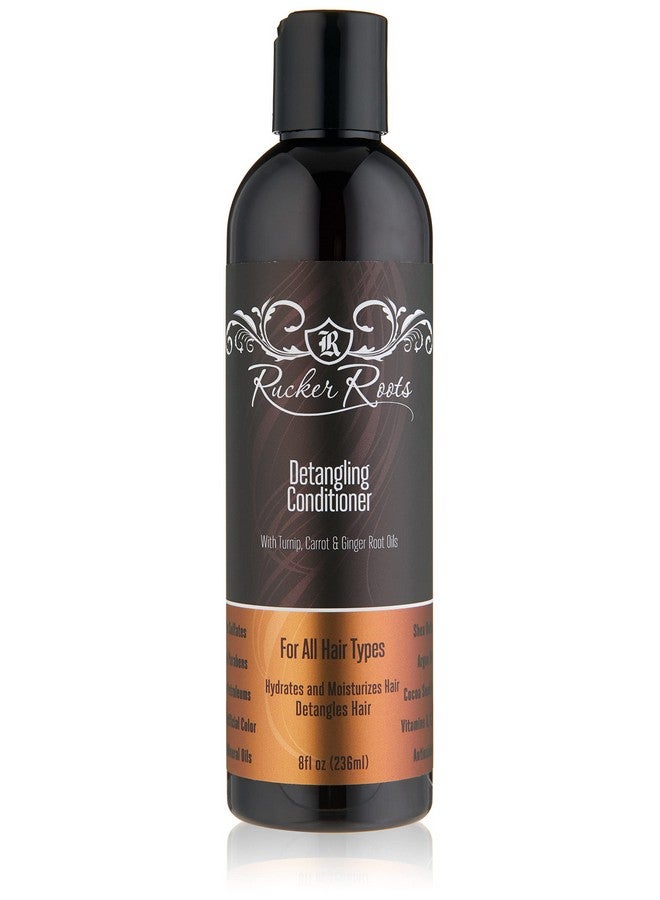 Detangling Conditioner ;Turnip Carrot Ginger Root Oils; For All Hair Types; Hydrates & Moisturizes Hair; Detangles Hair