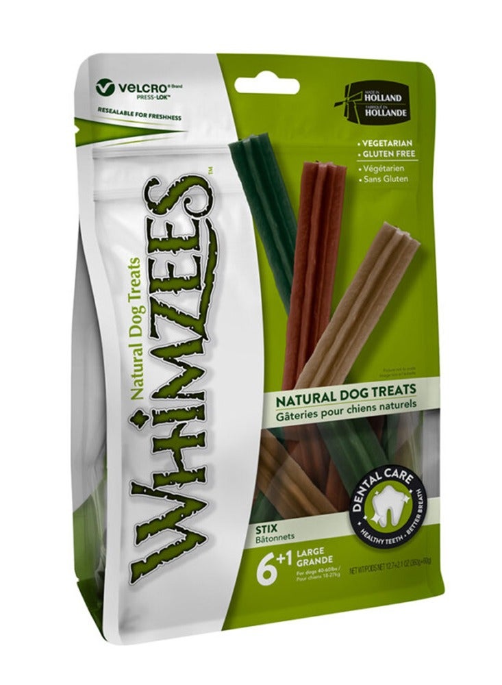 Whimzees Large  StICKS  7 pcs