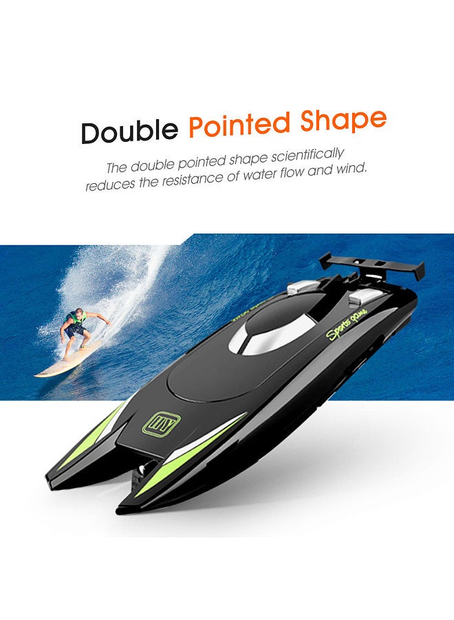 805  RC Boats for Kids Adult 25KM/H High Speed Racing Boat 2 Channels Remote Control Boats for Pools Racing Boat