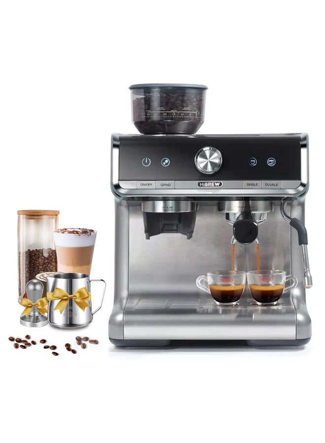 Barista Pro 19Bar Espresso Machine Bean to Espresso Cafetera Commercial Level Coffee Machine with Full Kit for Cafe Hotel Restaurant 2.8L