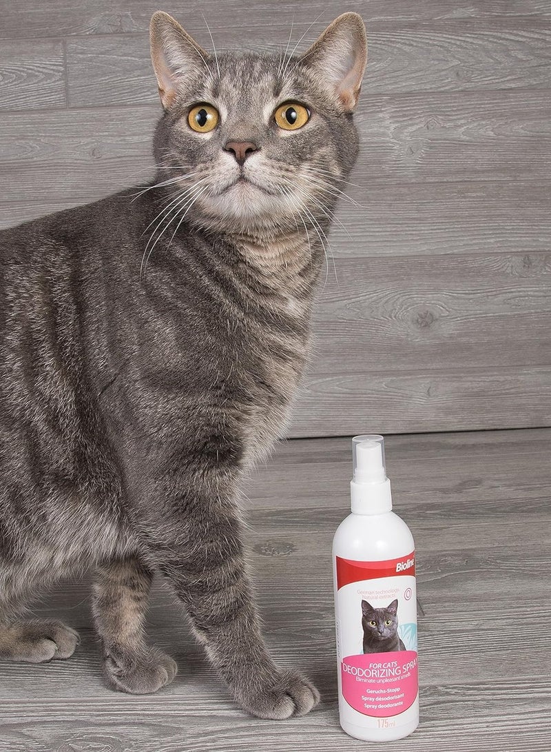 Deodorizing Spray Cats Remove Unpleasant Smells From Toilets Bathrooms Living Room 2X175ml