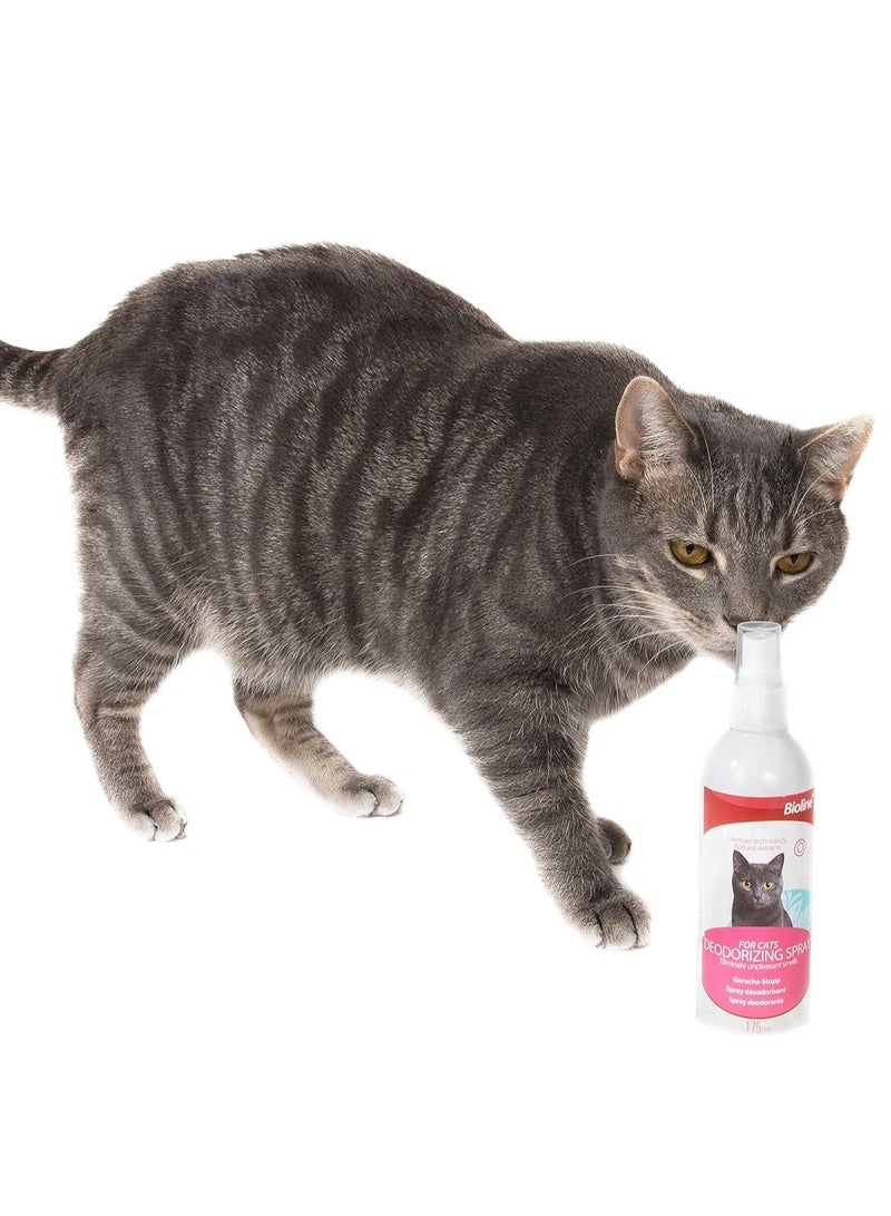 Deodorizing Spray Cats Remove Unpleasant Smells From Toilets Bathrooms Living Room 2X175ml