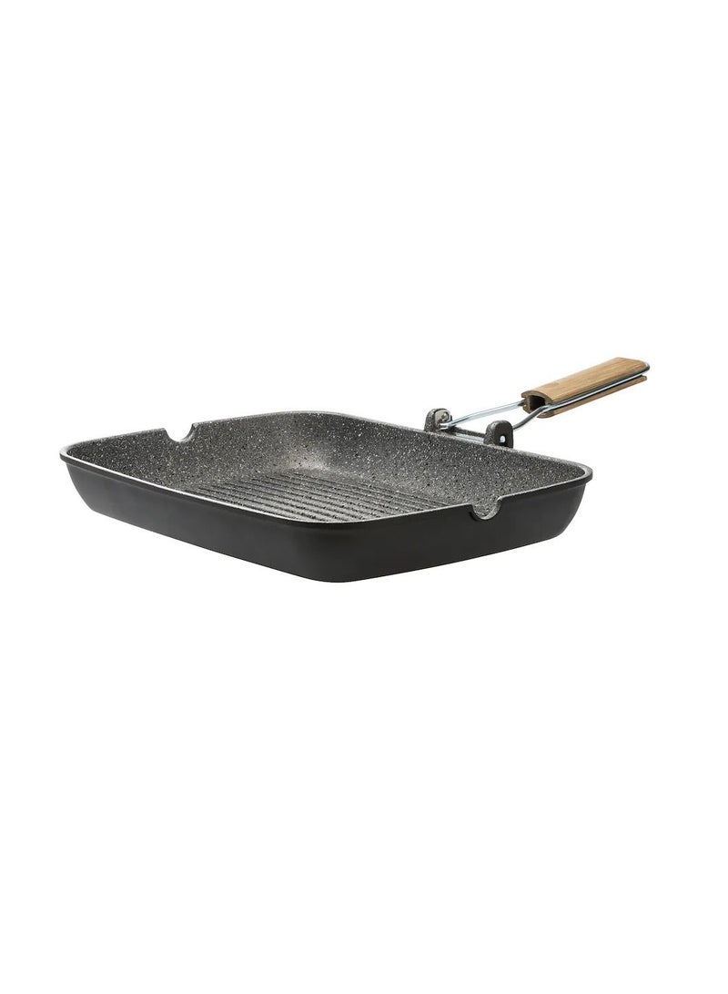 Grill pan, black36x26 cm