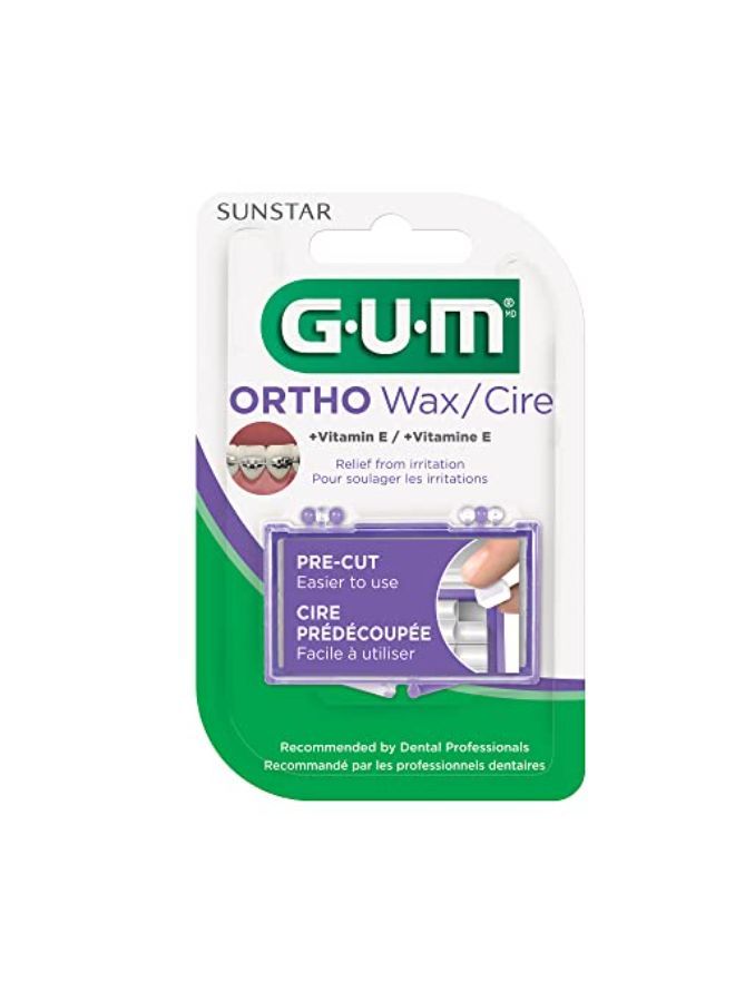 Orthodontic Wax With Vitamin E And Aloe Vera (Pack Of 6)