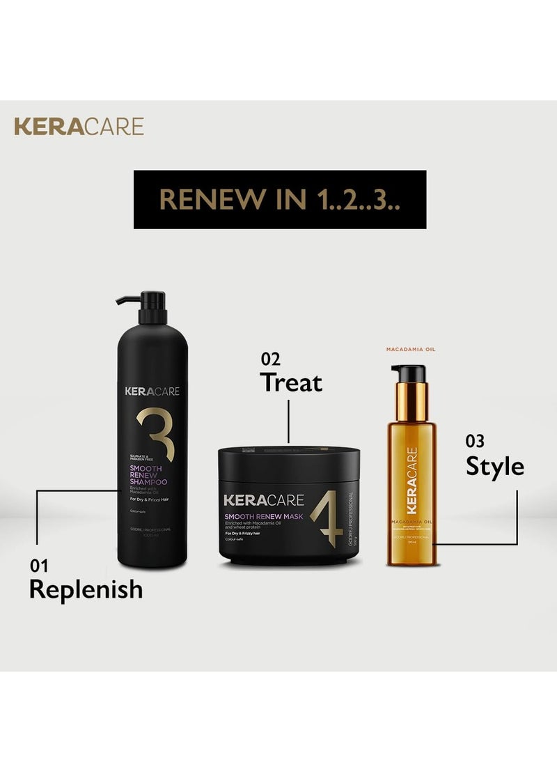 Godrej Professional Keracare Smooth Renew Shampoo 1000ml