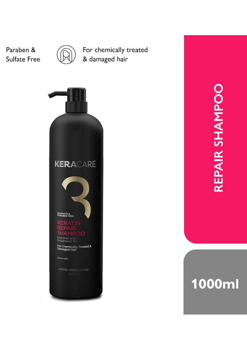Godrej Professional Keracare Keratin Repair Shampoo 1000ml